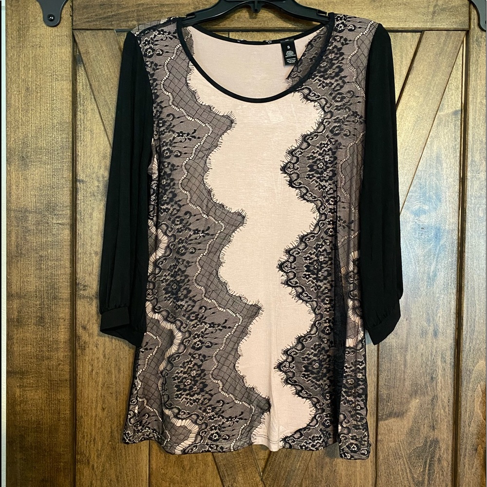 BKE Boutique Lace Top
